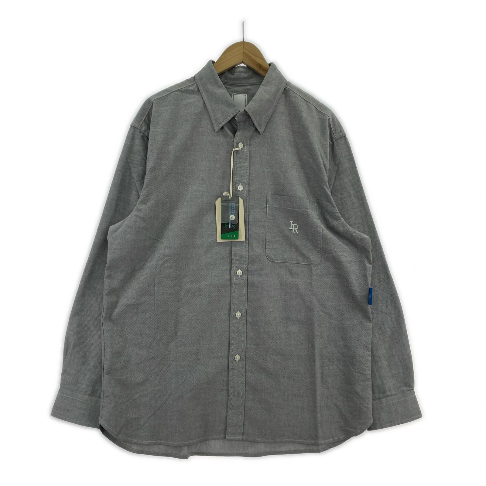 長袖シャツ Liberaiders COOLMAX OXFORD B.D SHIRT L グレー L グレー