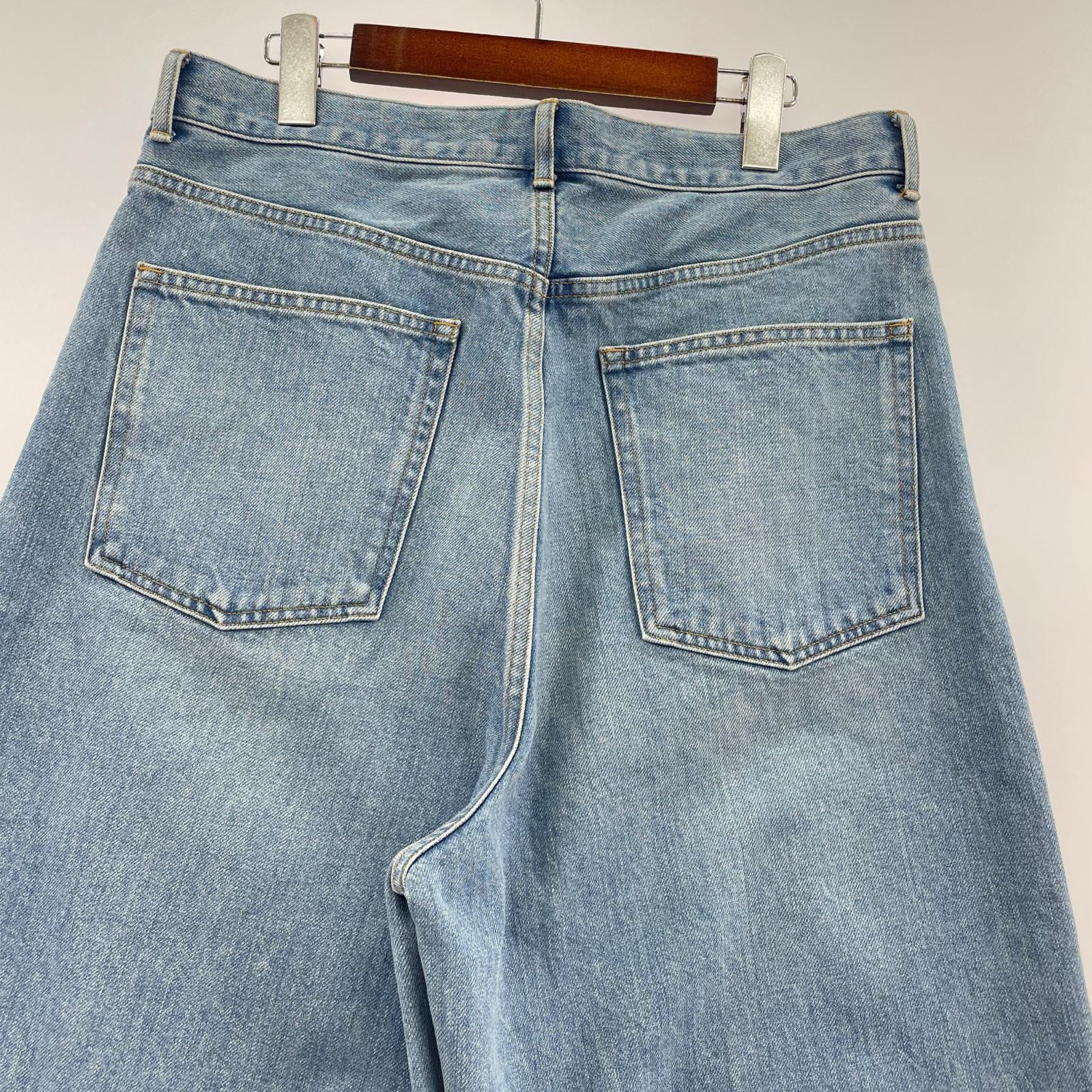 デニムパンツ BISOWN WIDE DENIM 25SS 4 ブルー