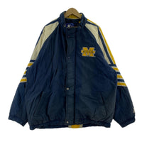 ブルゾン 90s MICHIGAN 中綿ｼﾞｬｹｯﾄ 紺 XL