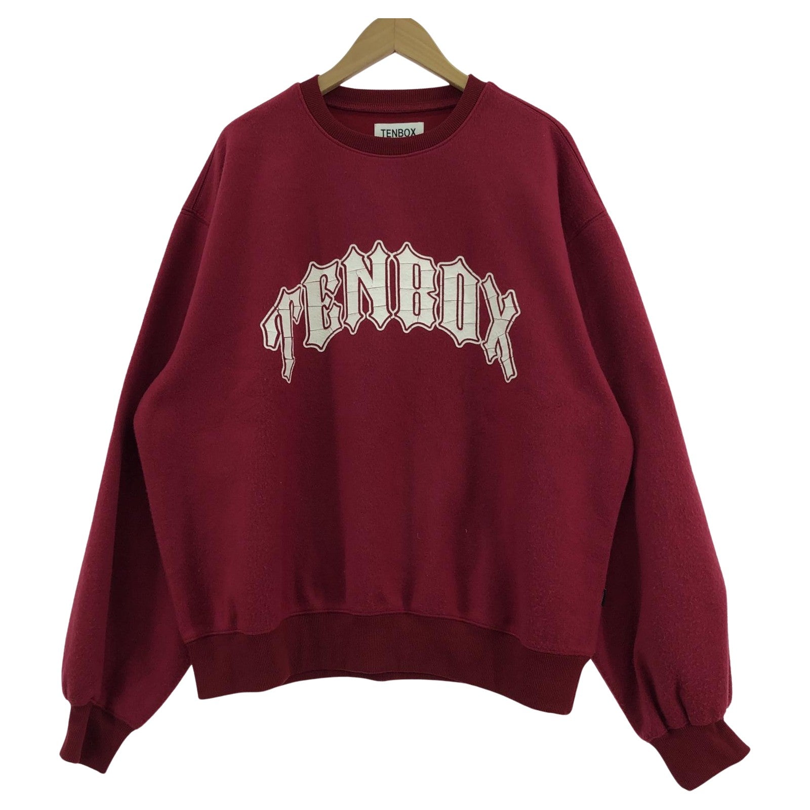 スウェット 10匣 24AW Reversible Sweat L TBX-010SW-24 L レッド