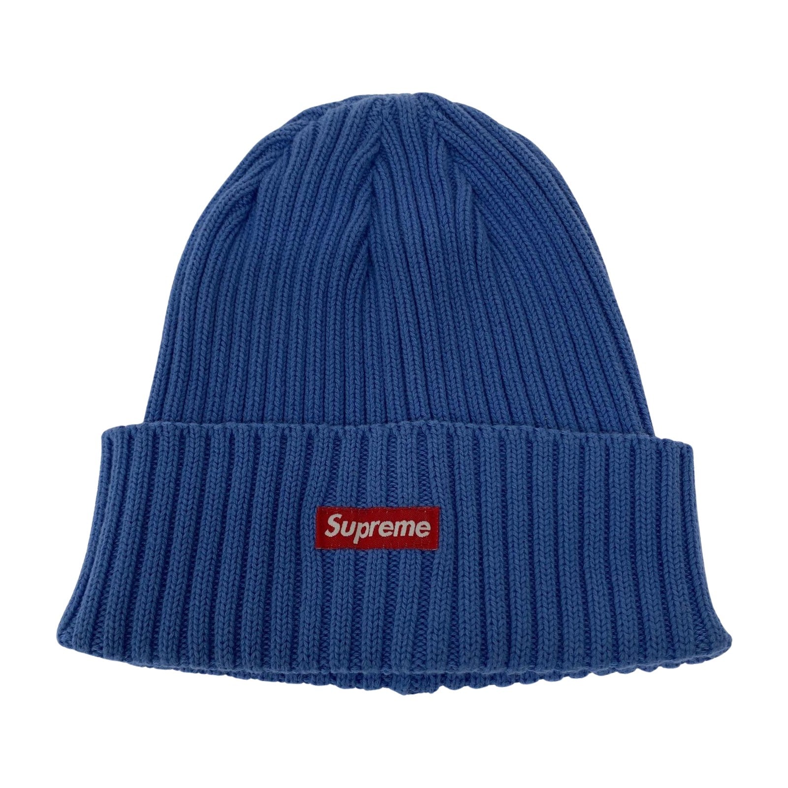 ニットキャップ Supreme Overdyed Beanie BLUE ブルー