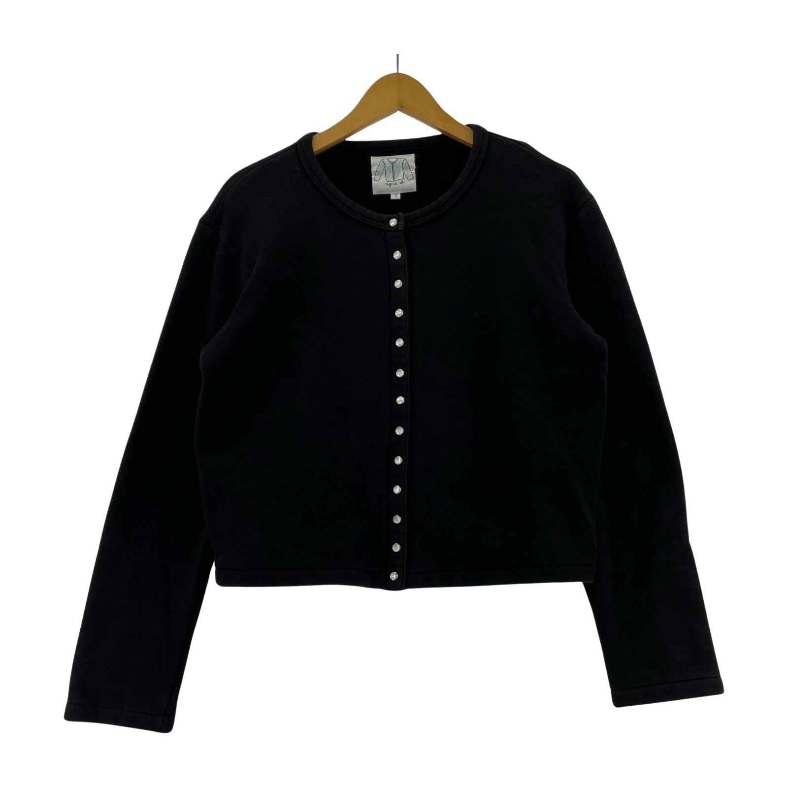 カーディガン 17AW/カーディガンプレッション0267M001 2 ブラック