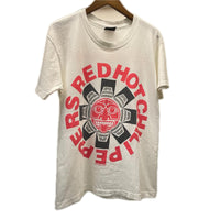 半袖Ｔシャツ 90s RED HOT CHILI PEPPERS Aztec ﾊﾞﾝﾄﾞTee M 1991年 Giantﾀｸﾞ M ホワイト