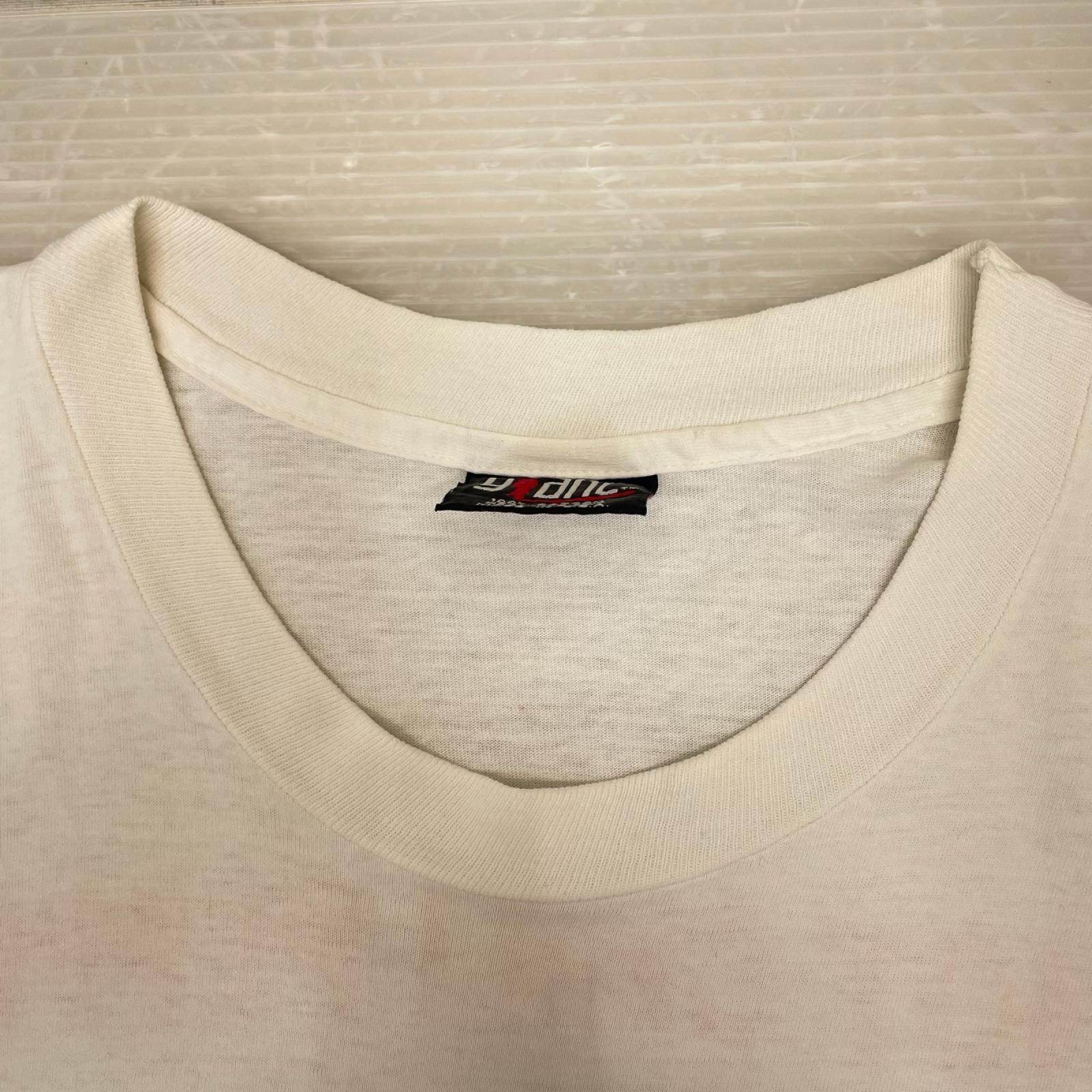 半袖Ｔシャツ 90s RED HOT CHILI PEPPERS Aztec ﾊﾞﾝﾄﾞTee M 1991年 Giantﾀｸﾞ M ホワイト