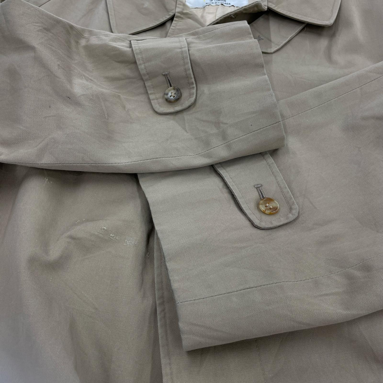ジャケット Aquascutum 70s トレンチコート ベージュ