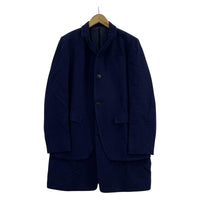 テーラードジャケット UNDERCOVERISM 14AW ﾚｲﾔｰﾄﾞﾃﾞｻﾞｲﾝ ﾛﾝｸﾞｼﾞｬｹｯﾄ 3 ﾈｲﾋﾞｰ N4105 3 ネイビー