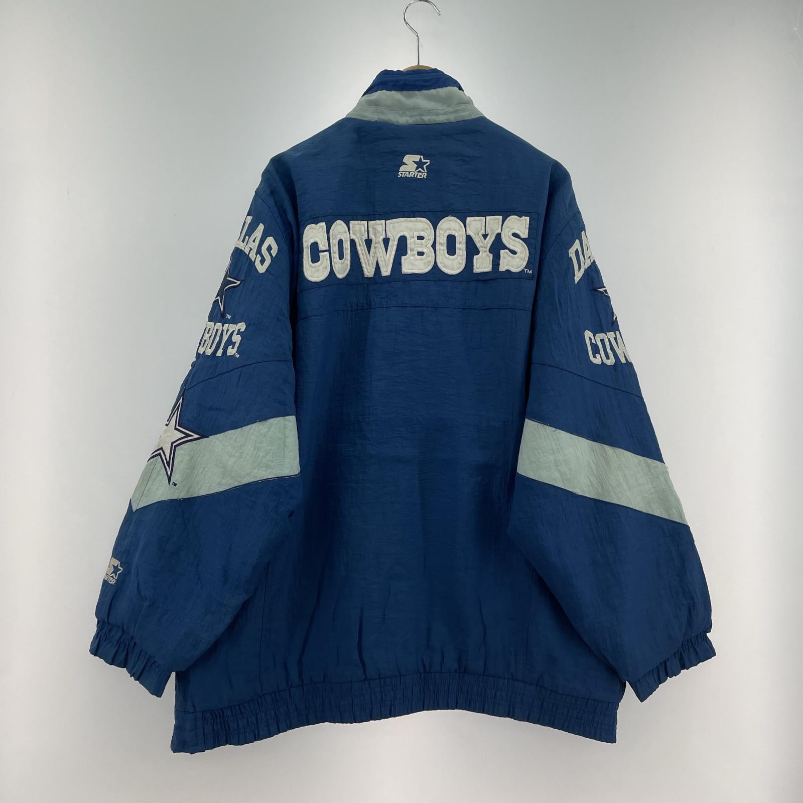 ジャケット NFL PRO LINE COWBOYS 中綿ﾅｲﾛﾝﾌﾞﾙｿﾞﾝ 青 (XL) ブルー