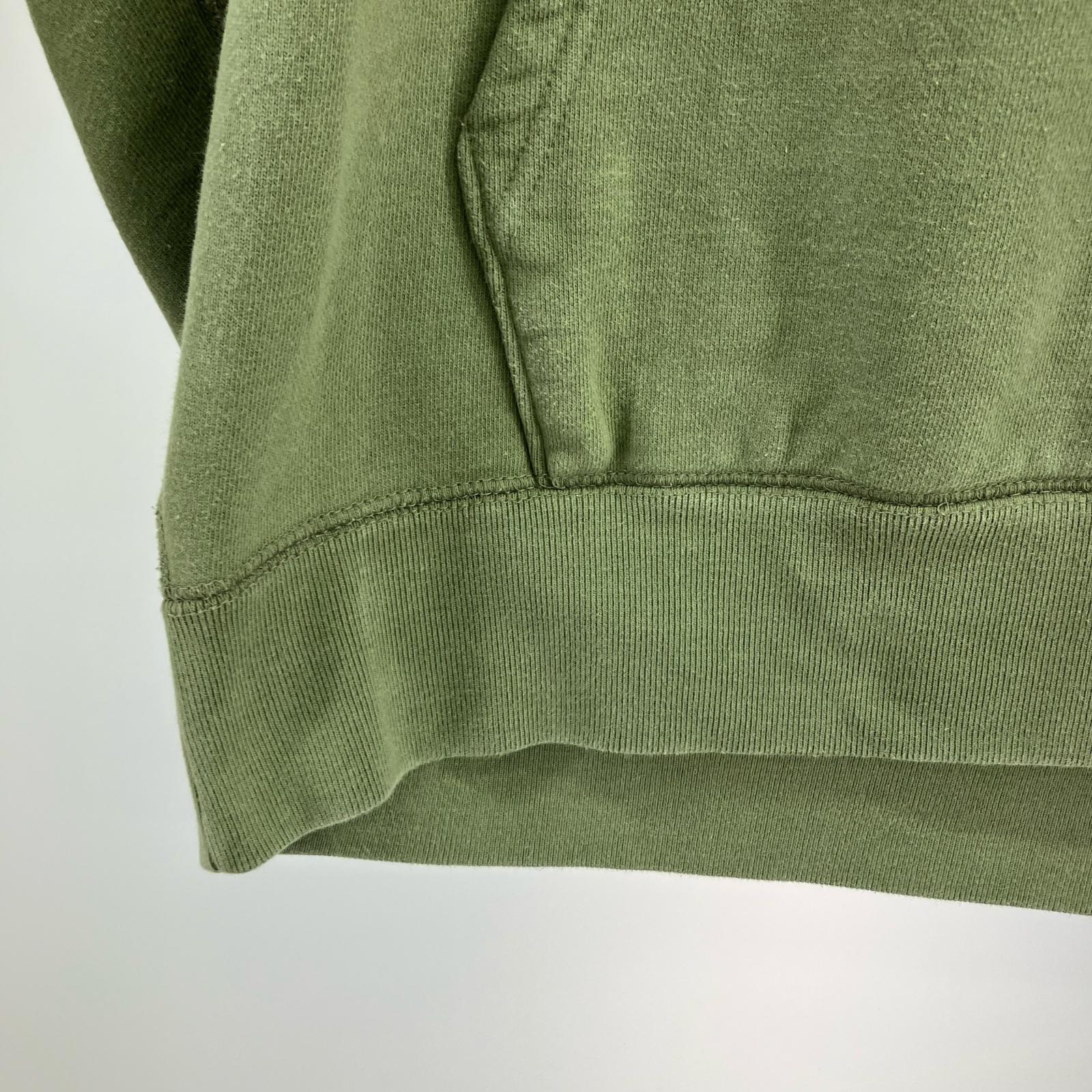 パーカー COCOLO Bland Cotton Pullover Hoodie XL KHK カーキ