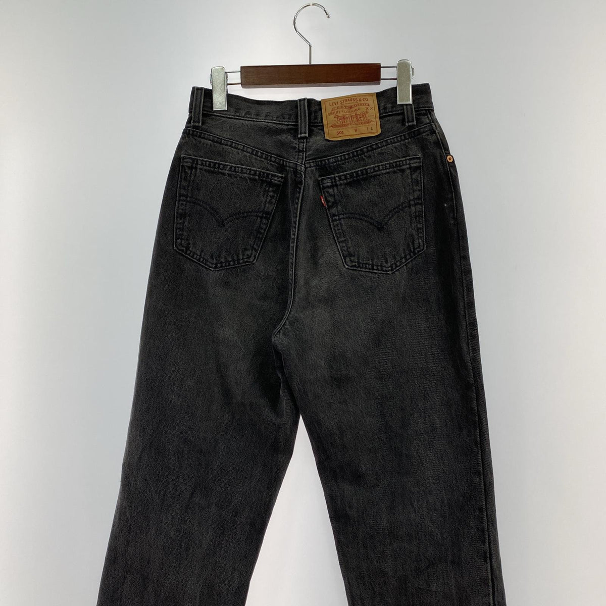 パンツ 501-0660 BLACK DENIM PANTS ブラック