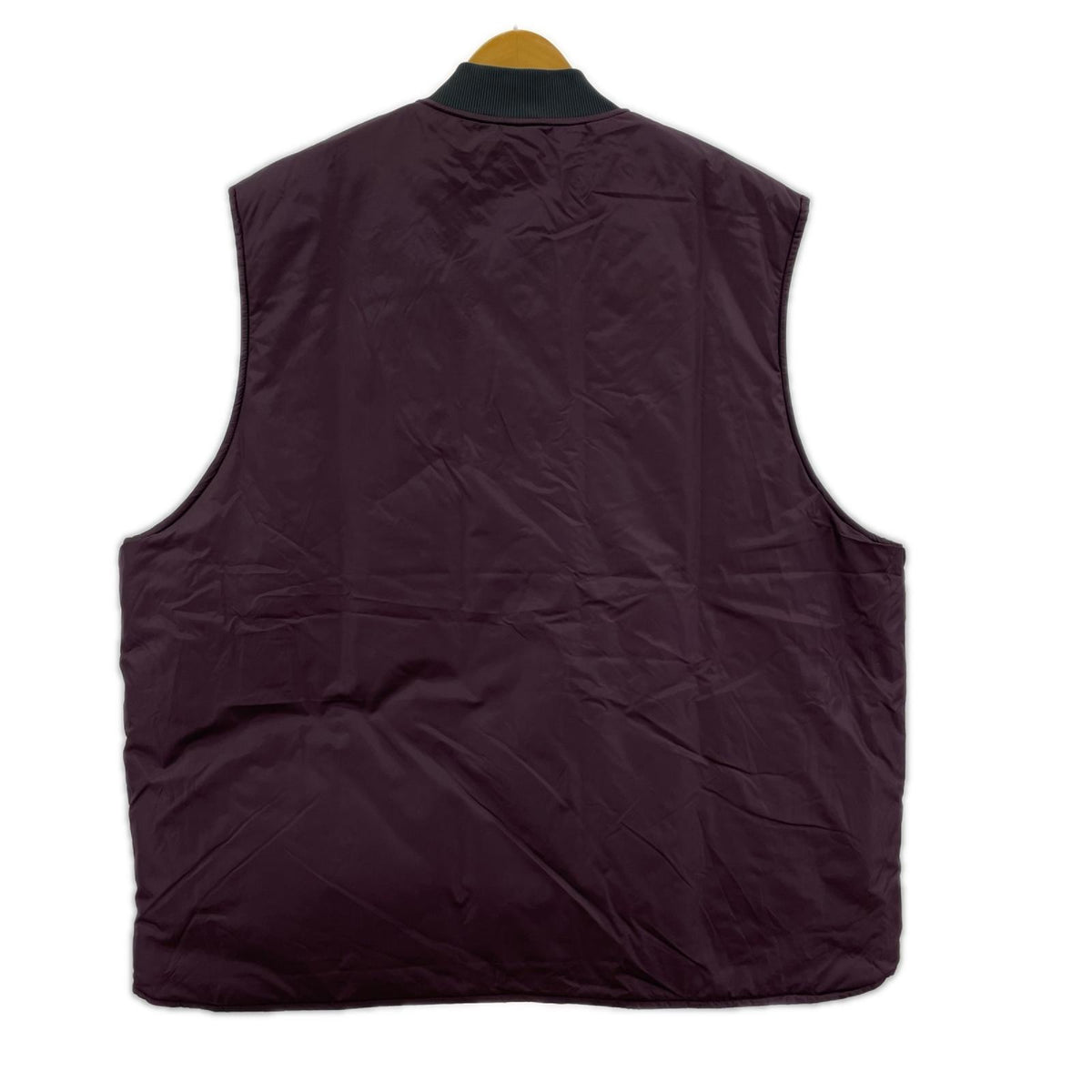 ジャケット PWA 24AW TWO-FACE QUILTED VEST パープル