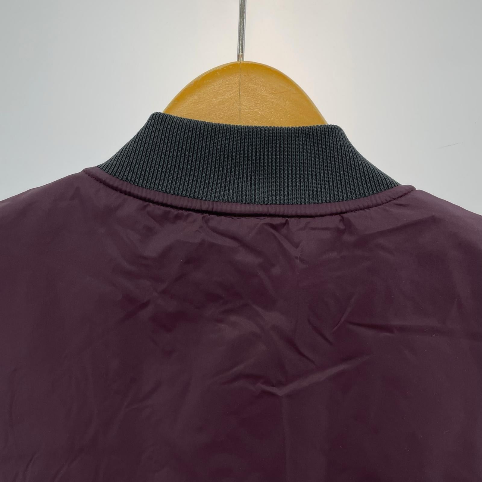 ジャケット PWA 24AW TWO-FACE QUILTED VEST パープル