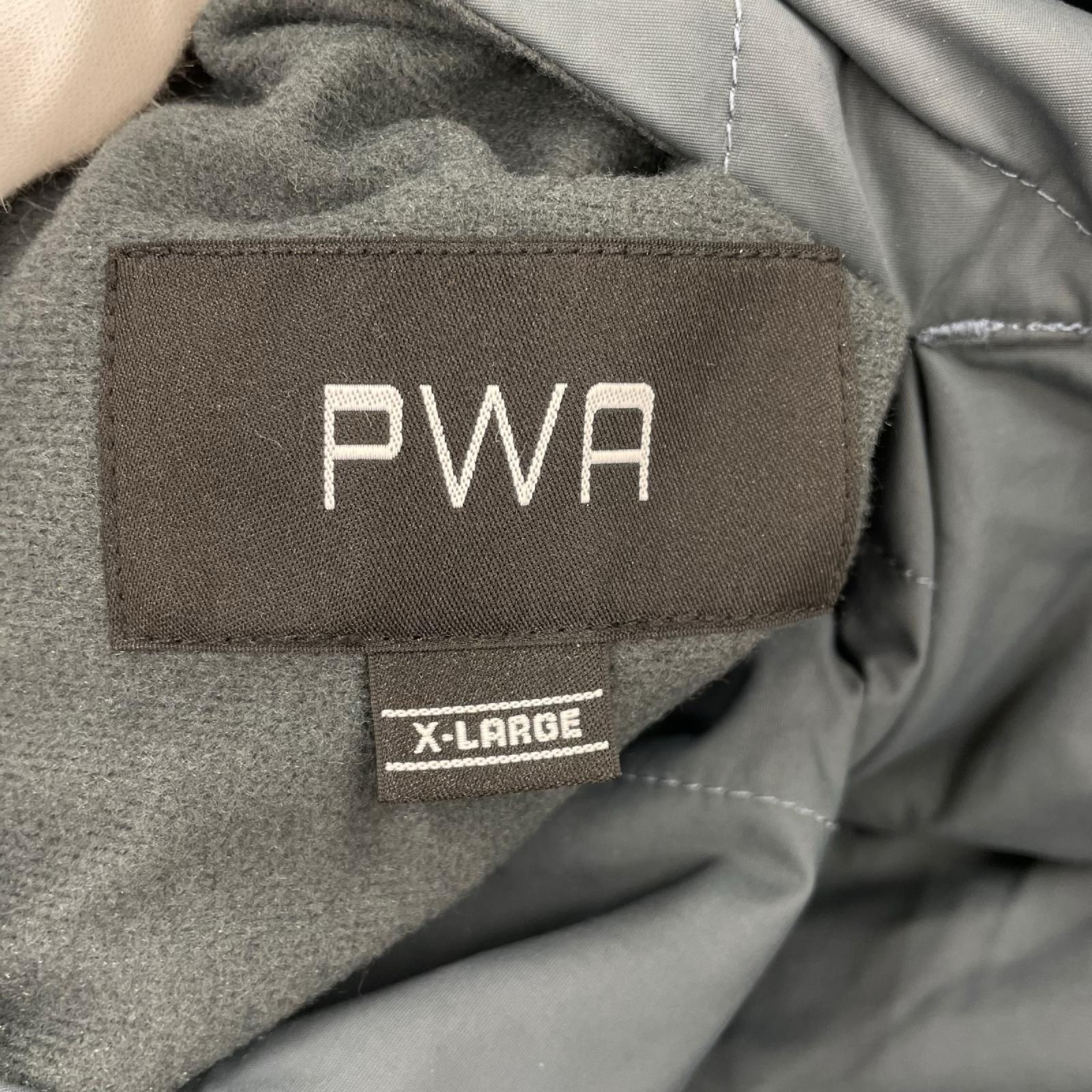 ジャケット PWA 24AW TWO-FACE QUILTED VEST パープル