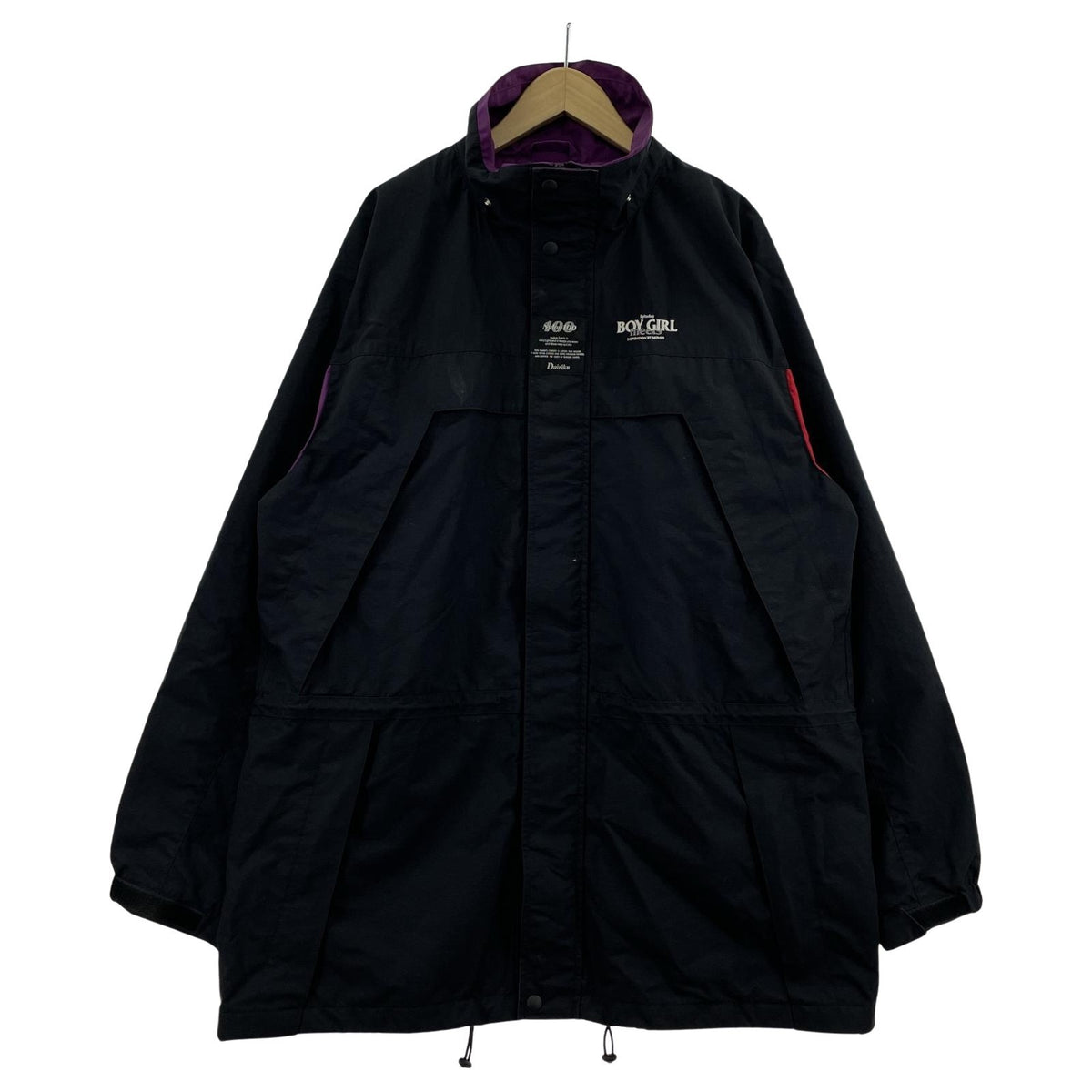 ジャケット 22SS BMG Nylon Coat ﾅｲﾛﾝｼﾞｬｹｯﾄ F フリー ブラック