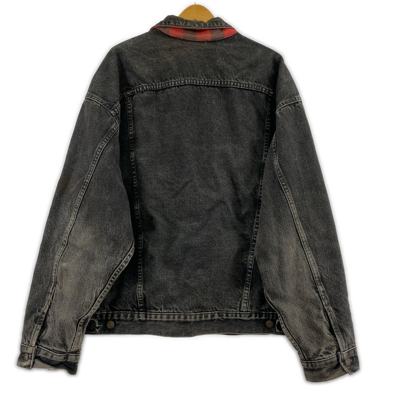 デニムジャケット 90s Levis 70417-4159 black XL ブラック