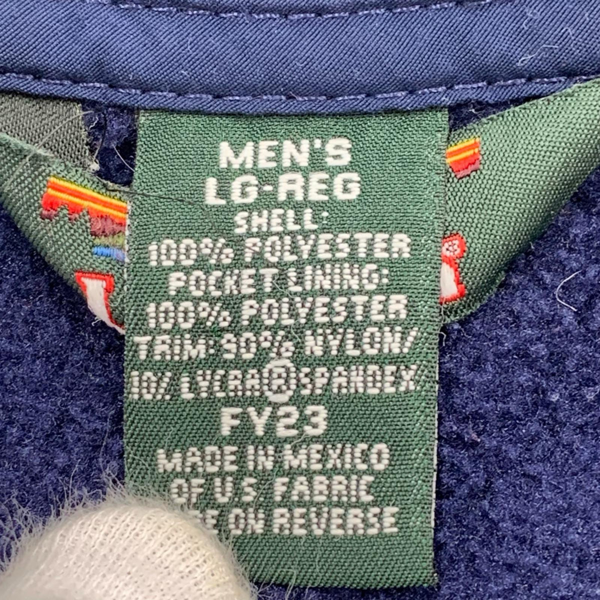 ジャケット old l.l.bean fleece zipper ﾈｲﾋﾞｰ L L ネイビー