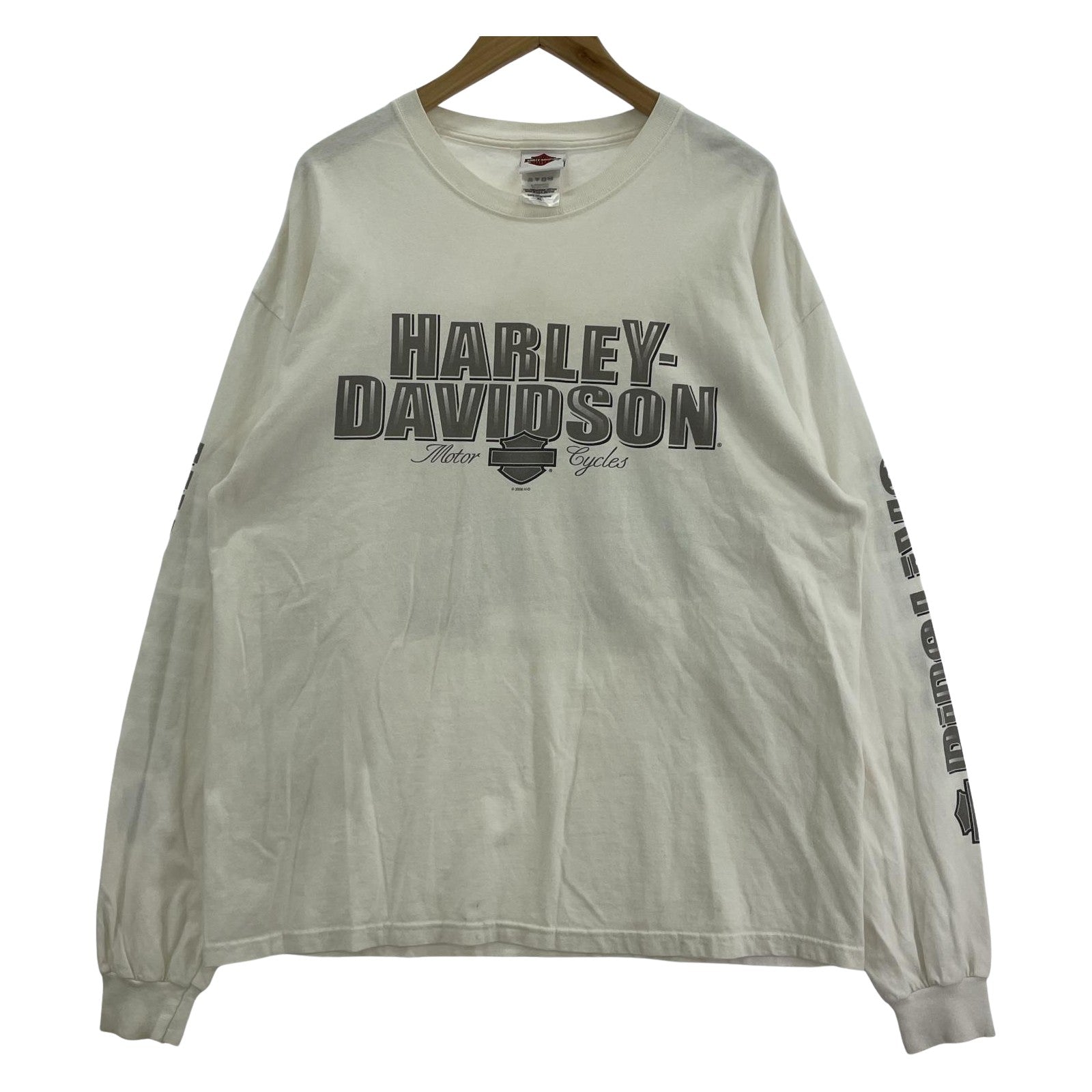 長袖Ｔシャツ L/S 　白 LL ホワイト