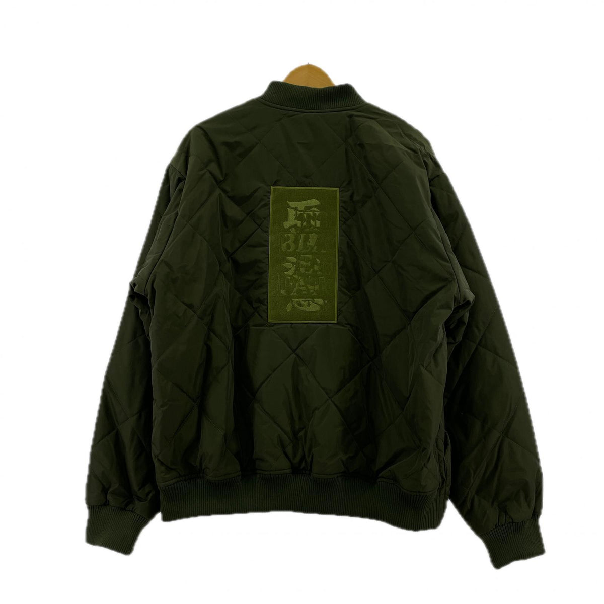 ブルゾン HWC LABEL EMBROIDERED JACKET/L/KHK L カーキ