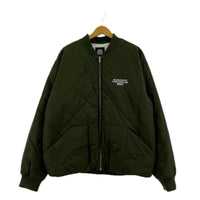 ブルゾン HWC LABEL EMBROIDERED JACKET/L/KHK L カーキ