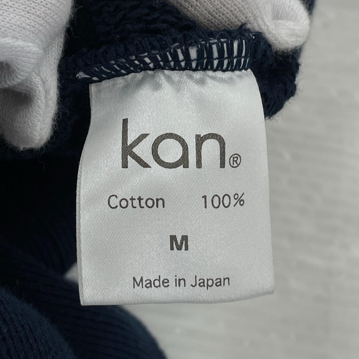 パーカー kan YOKOZUNA HOODIE POﾊﾟｰｶｰ ﾈｲﾋﾞｰ M