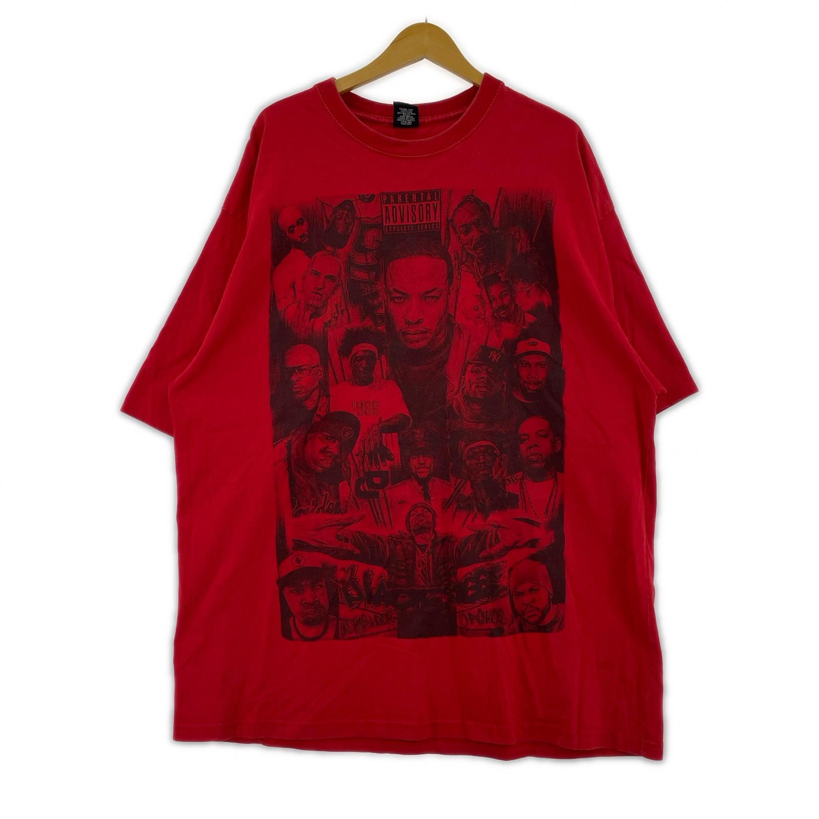 半袖Ｔシャツ OLD・VINTAGE ICEDOUT Tee 赤 (4XL) レッド