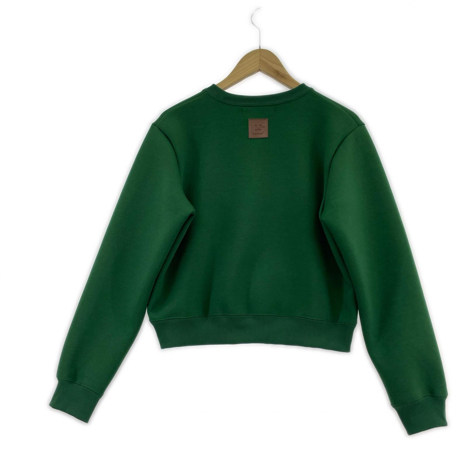 その他トップス ESSENTIAL DOUBLE STANDARD GREEN プルオーバー フリー