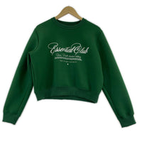 その他トップス ESSENTIAL DOUBLE STANDARD GREEN プルオーバー フリー