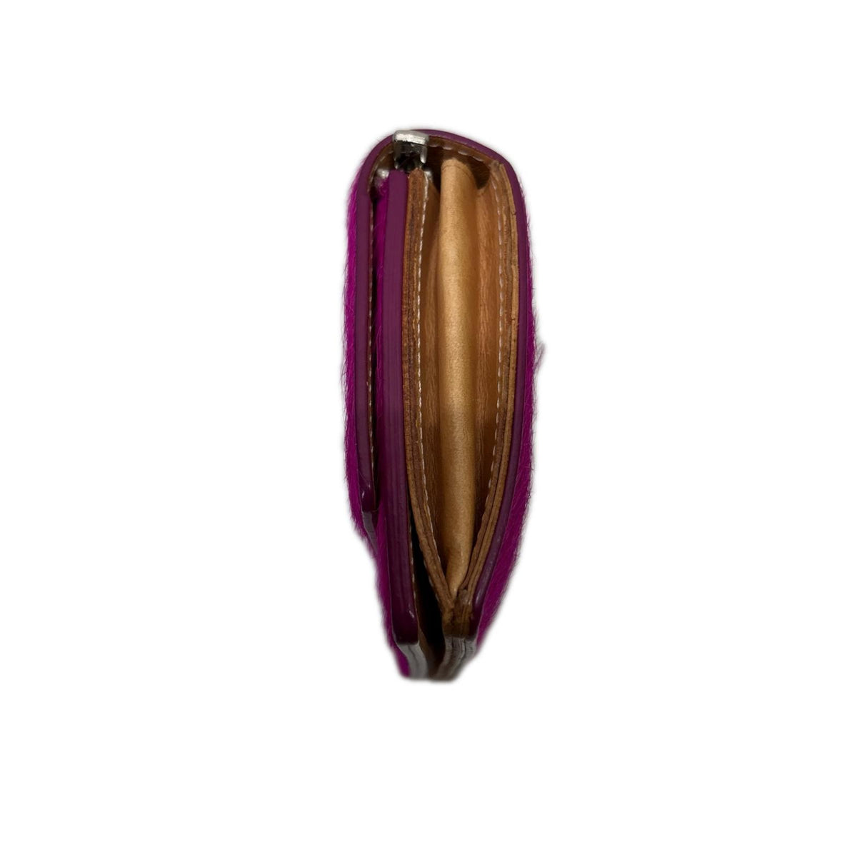 コンパクトウォレット hairy billfold　p purple ピンク