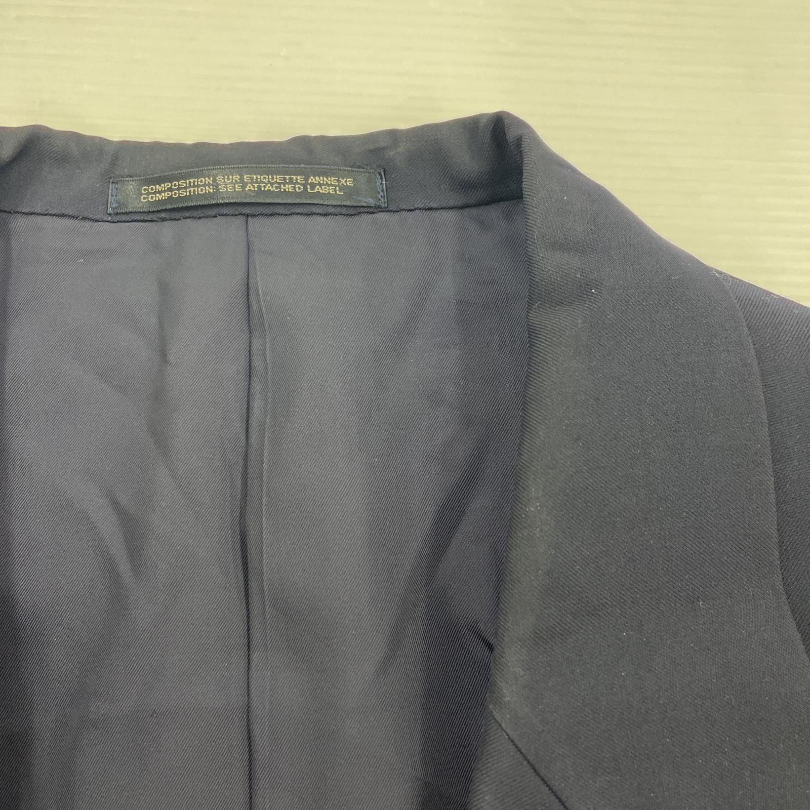 テーラードジャケット 92AW ダブルロング SizeM NVY M ネイビー
