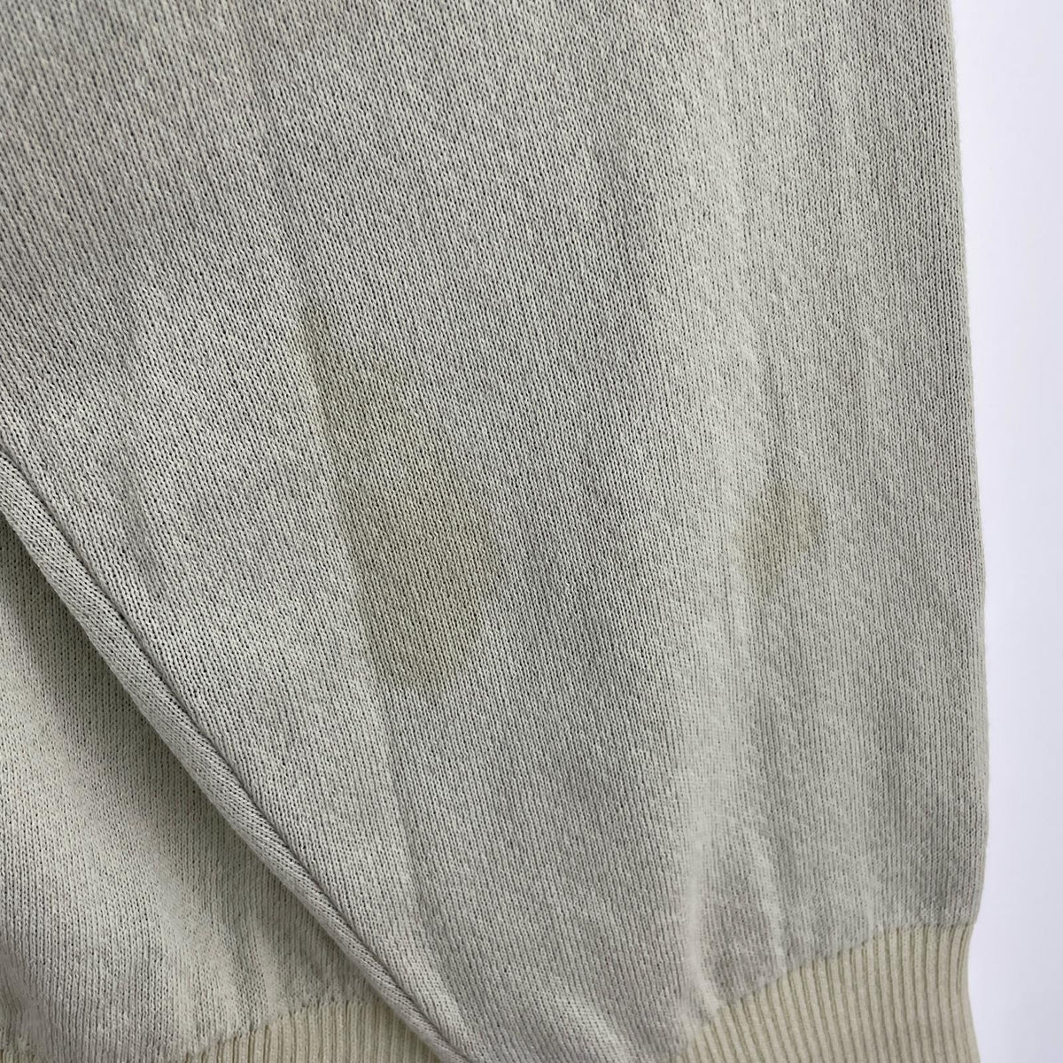カーディガン 23SS LOGO KNIT CARDIGAN 白 (S)