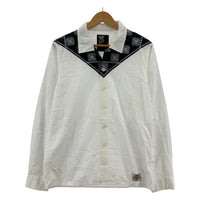 長袖シャツ BANDANNA SCARF SHIRT (S) CLG-SH 017-001 ホワイト