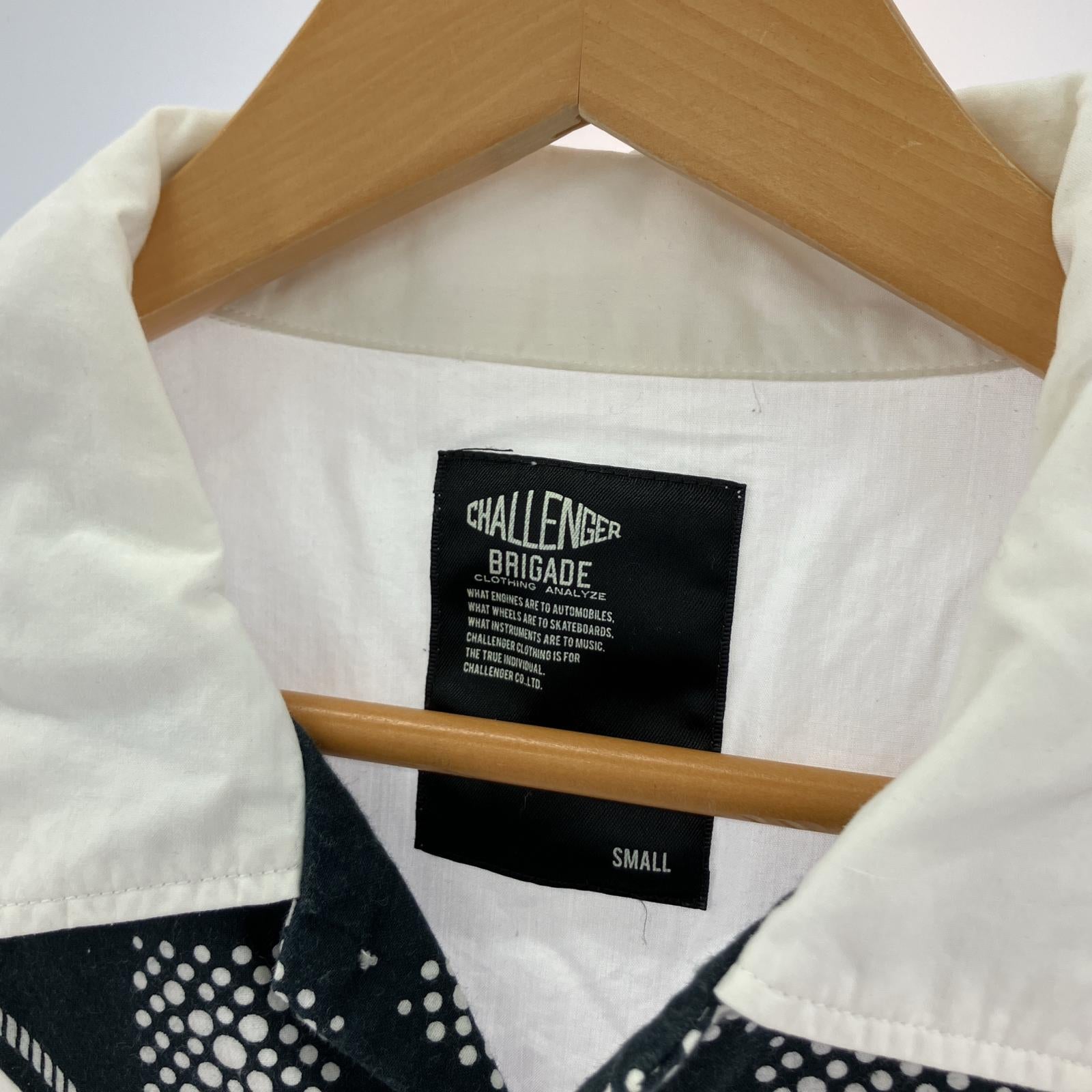 長袖シャツ BANDANNA SCARF SHIRT (S) CLG-SH 017-001 ホワイト