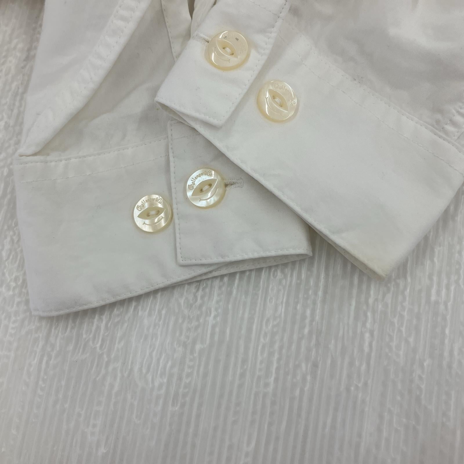 長袖シャツ BANDANNA SCARF SHIRT (S) CLG-SH 017-001 ホワイト