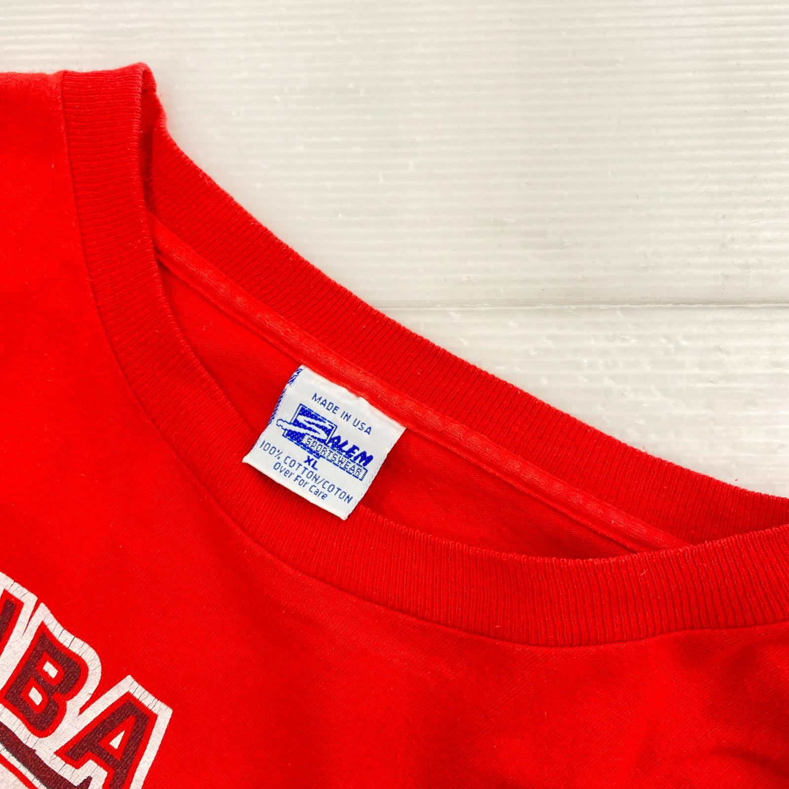 半袖Ｔシャツ BULLS　92　赤　XL　ワールドチャンピオン レッド