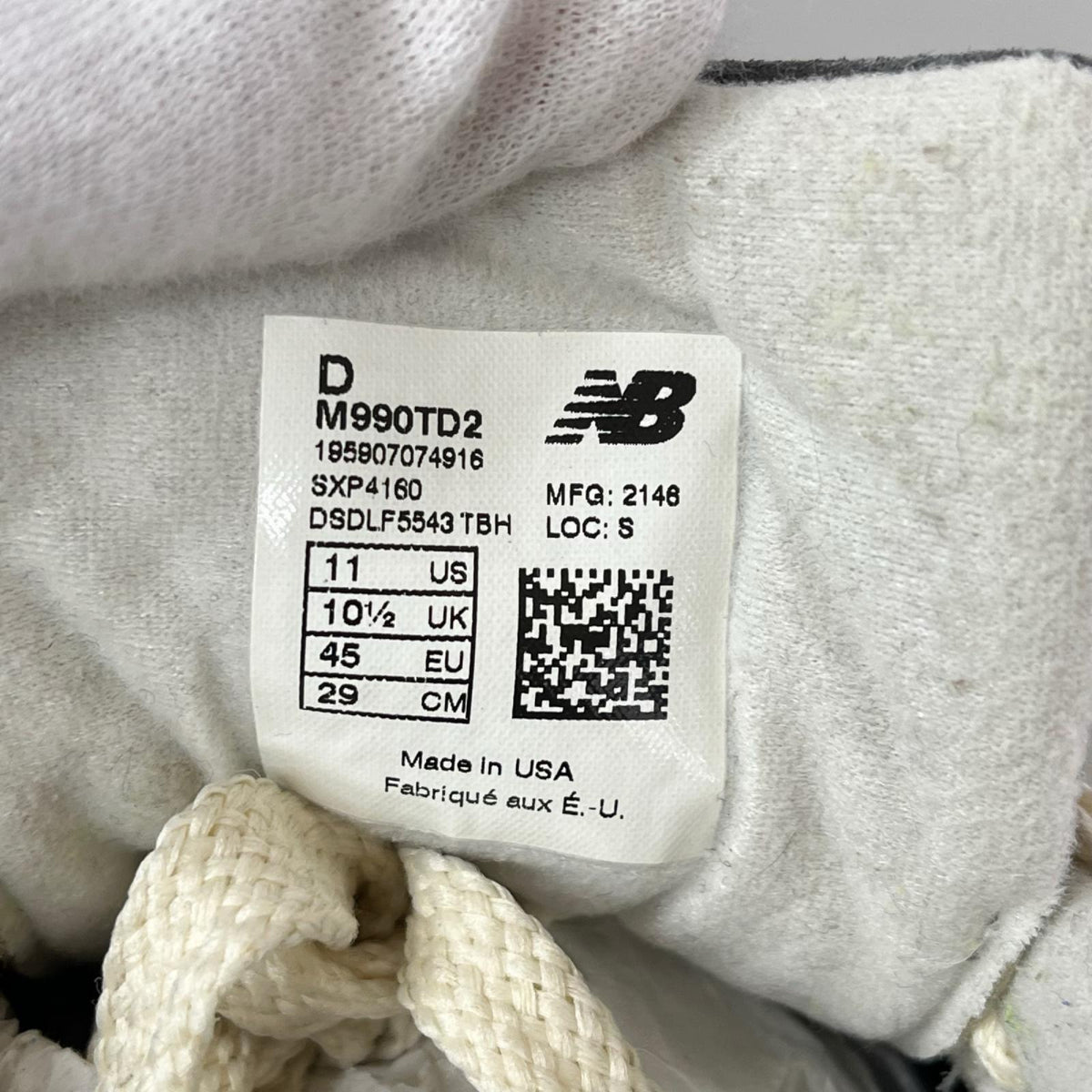 スニーカー 990V2 Gray 22SS-S 29.0cm 29cm (US11 UK10 1/2 EU48)