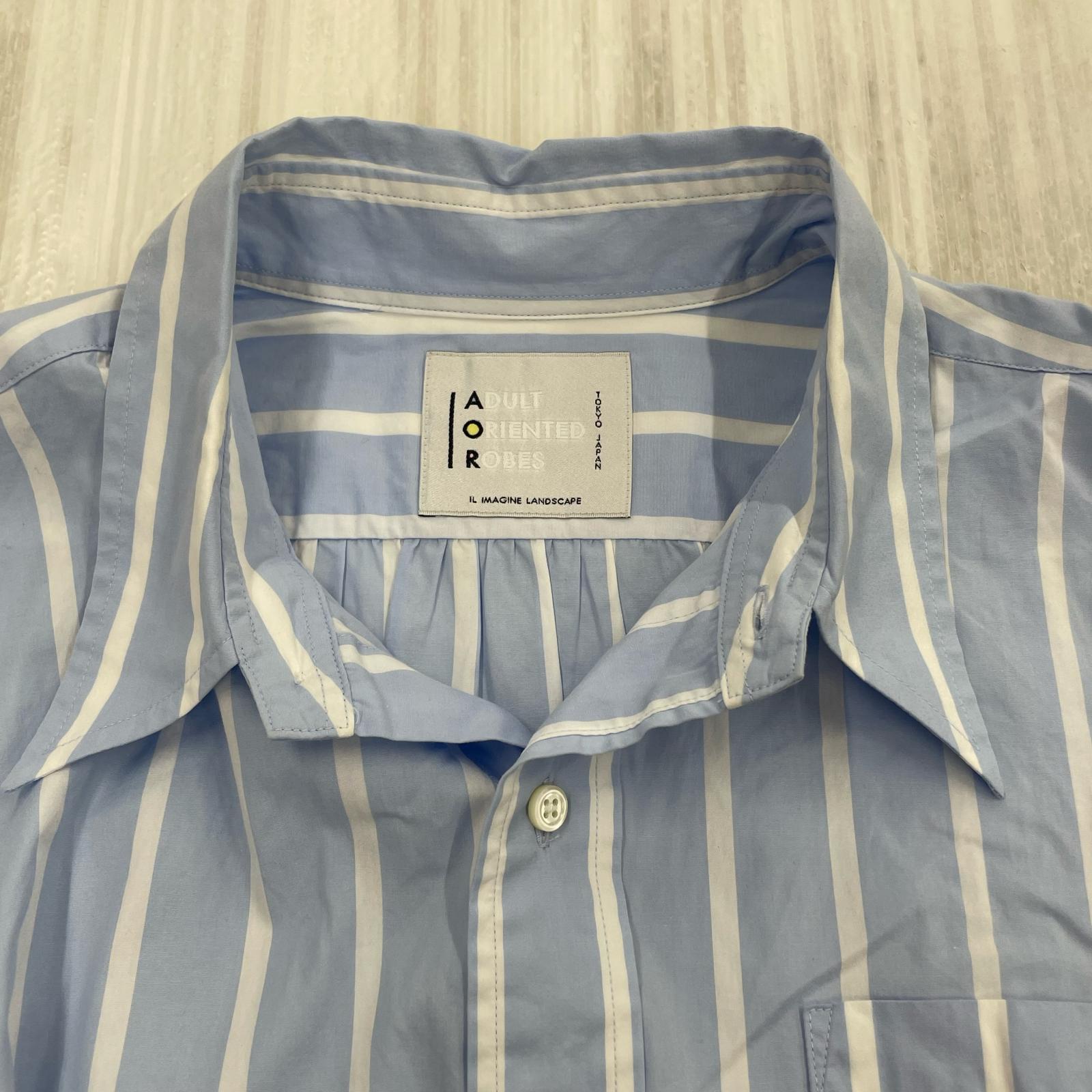 長袖シャツ ADULT ORIENTED ROBES/ストライプ 4