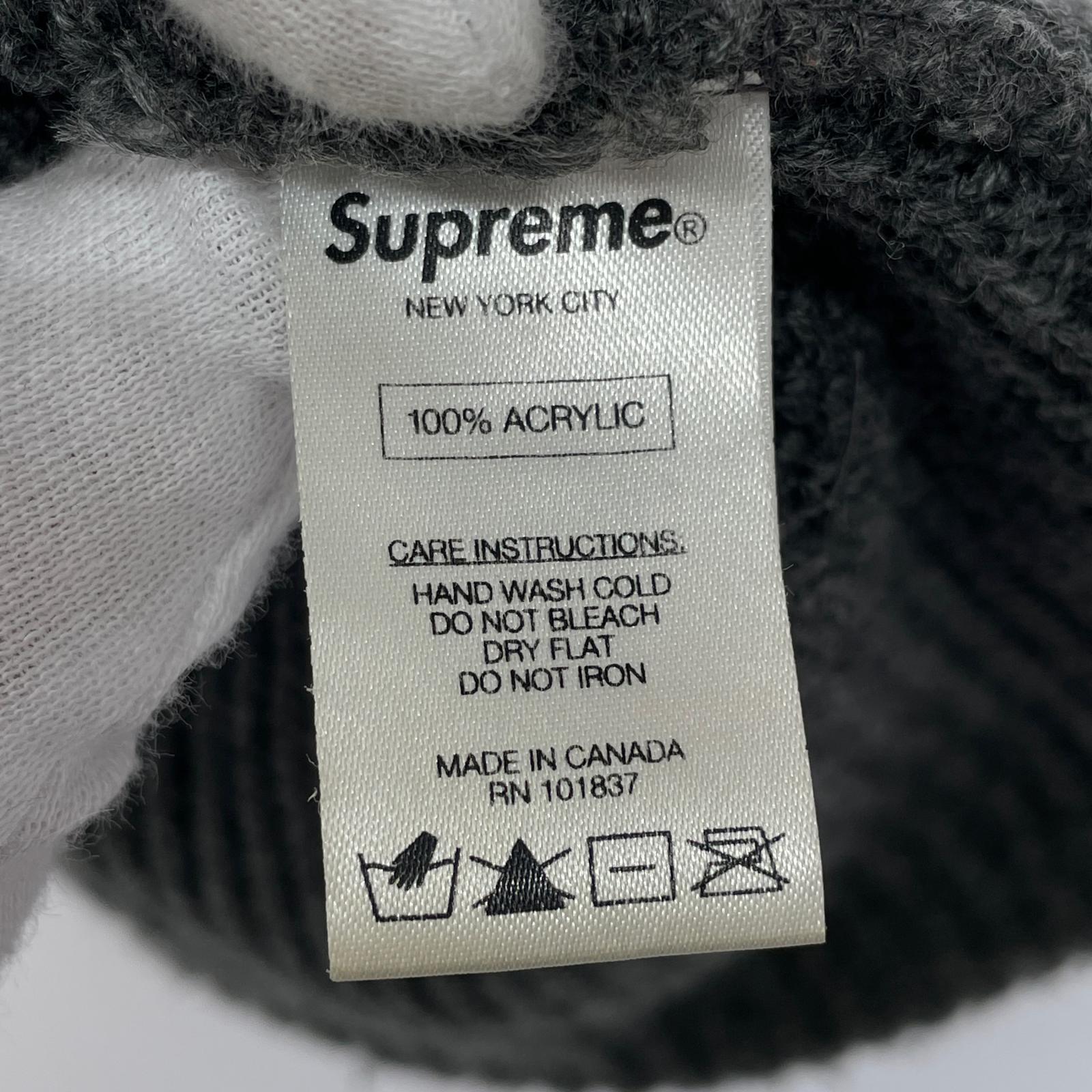 ニットキャップ GRY グレー