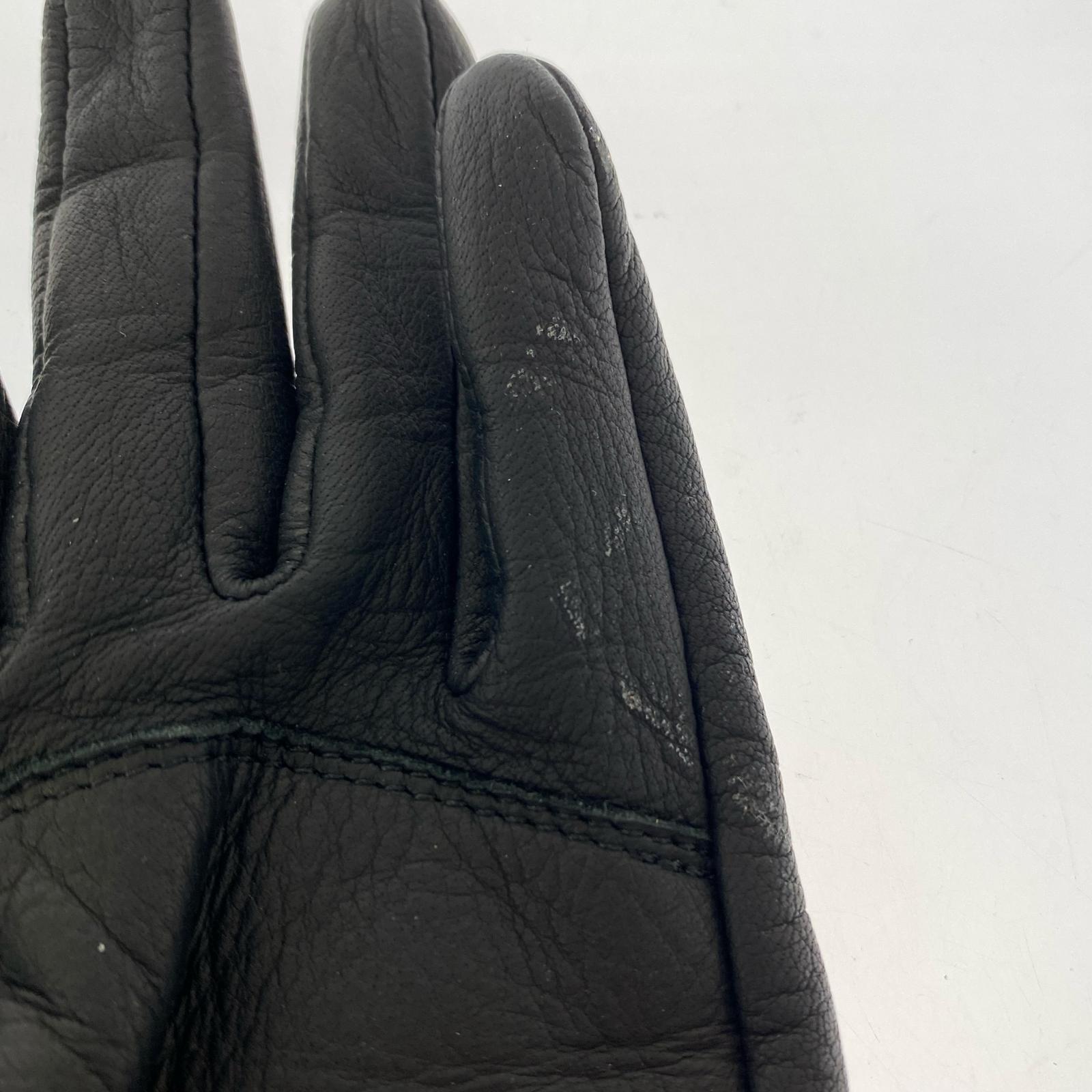 その他アクセサリー レザーグローブ 黒 S ブラック
