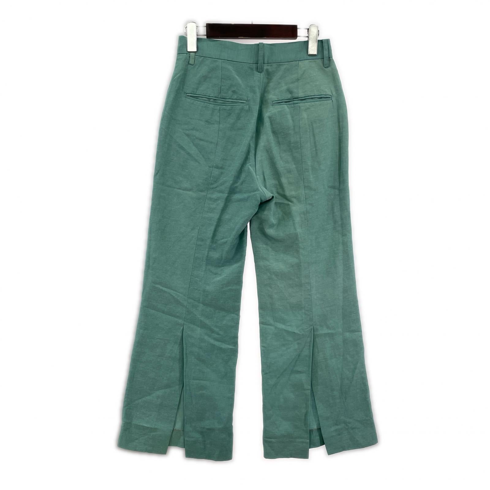 その他ボトムス BELPER リネンパンツ グリーン (1) 1 グリーン