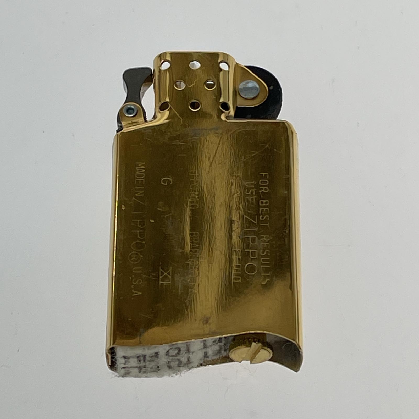 ライター SOLID BRASS