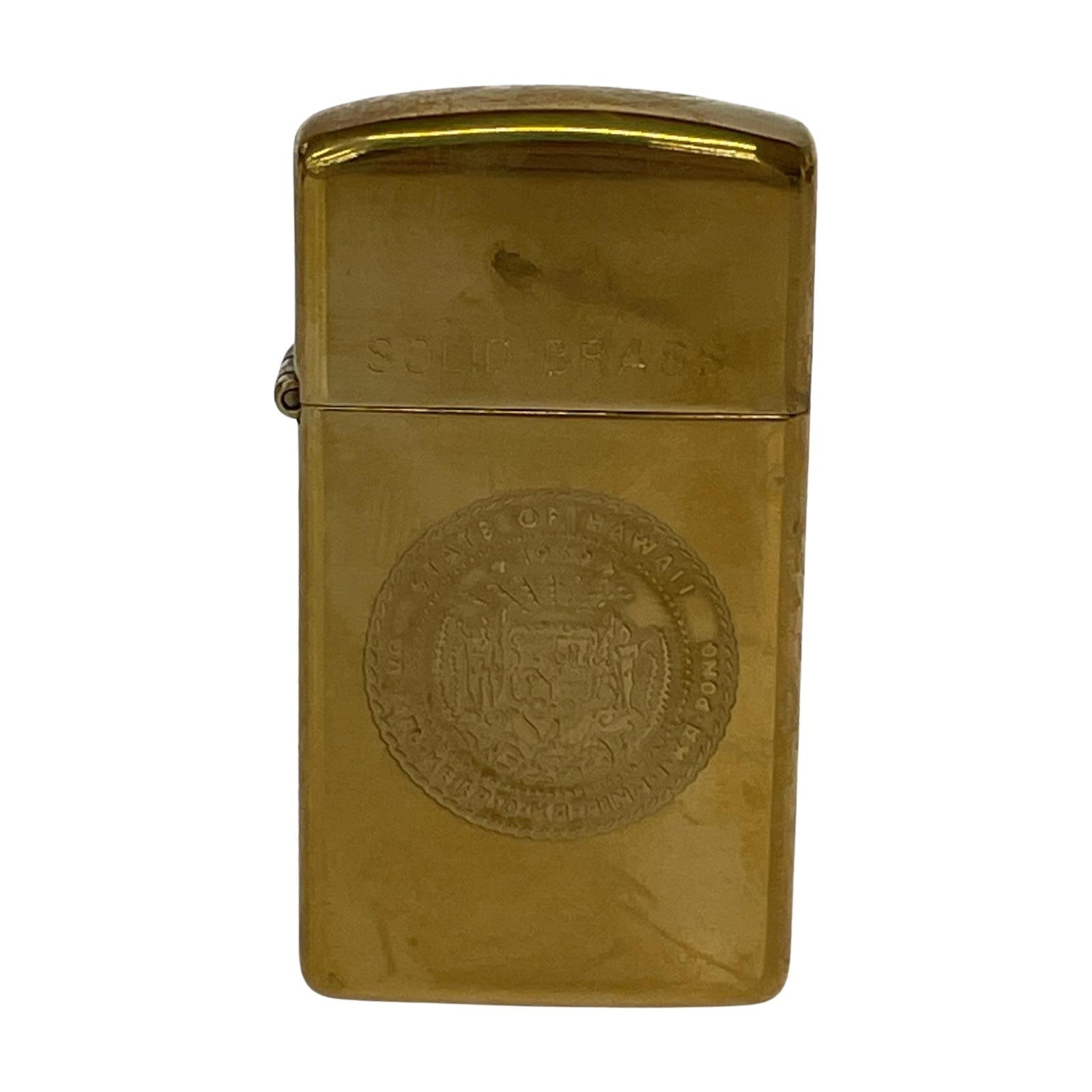 ライター SOLID BRASS
