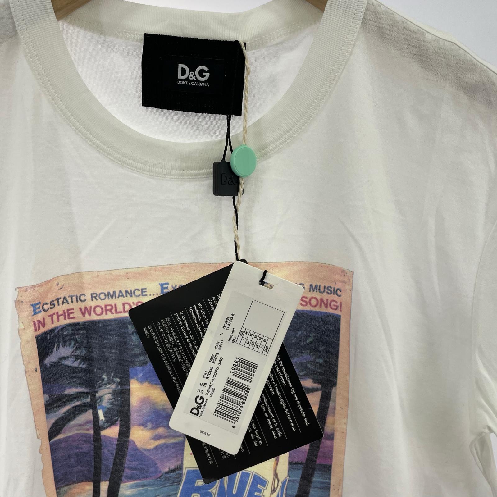 半袖Ｔシャツ DOLCE＆GABBANA 半袖Tシャツ・カットソー 46 ホワイト