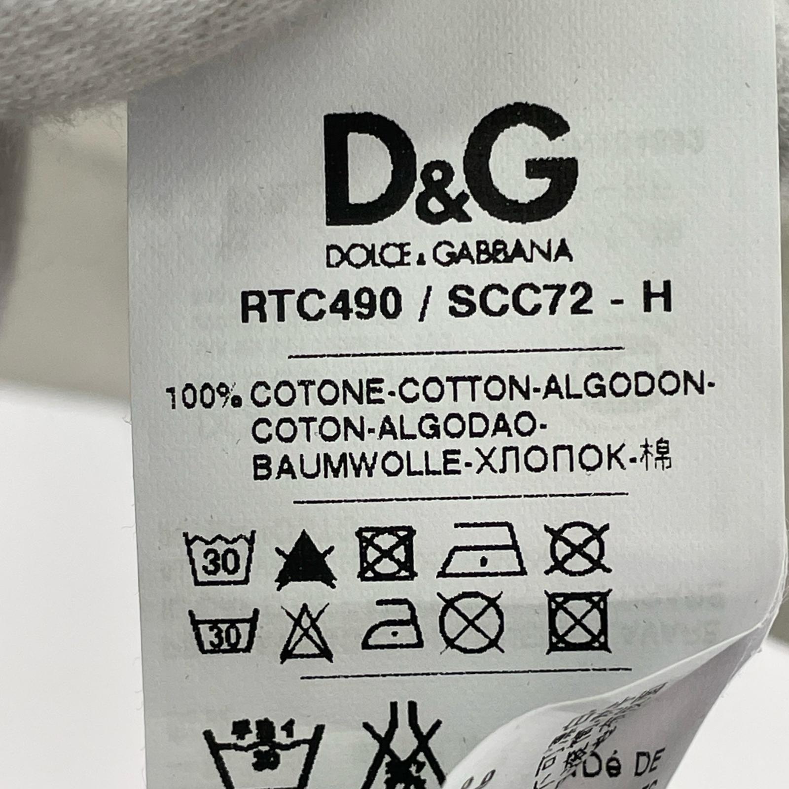 半袖Ｔシャツ DOLCE＆GABBANA 半袖Tシャツ・カットソー 46 ホワイト