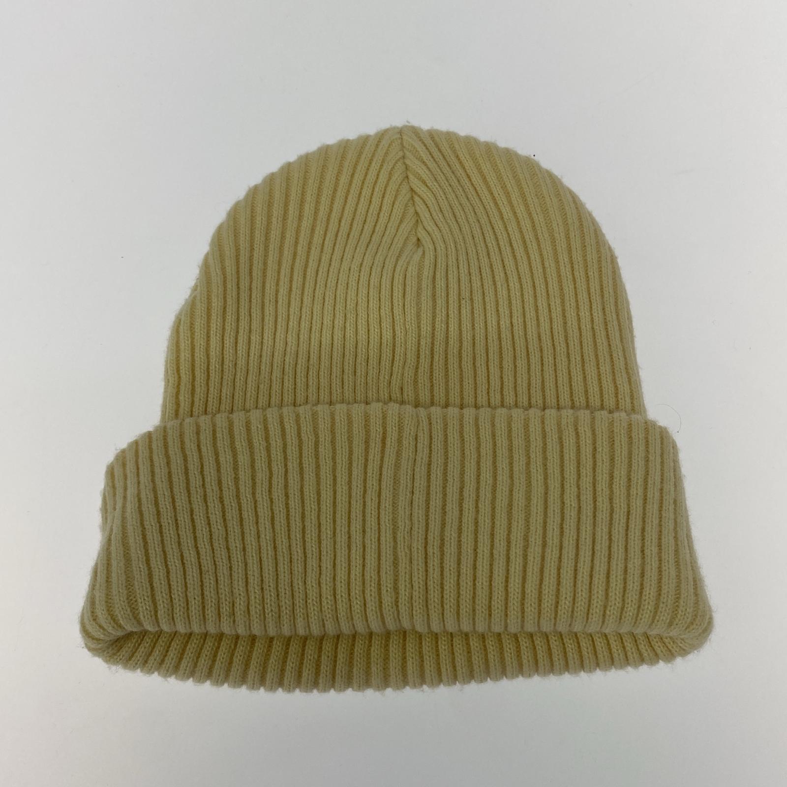 ニットキャップ 20AW　ニット帽 ベージュ