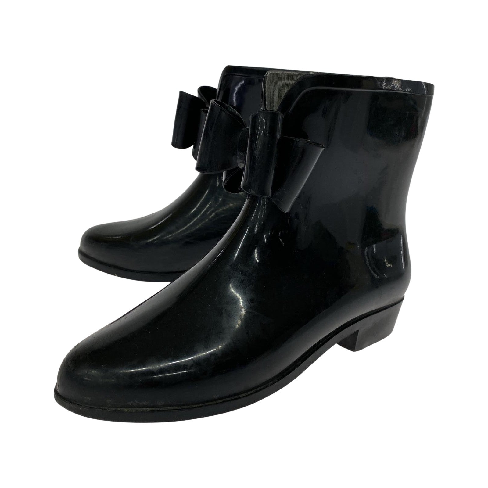 ブーツ ANGLOMANIA melissa レインシューズ ブラック