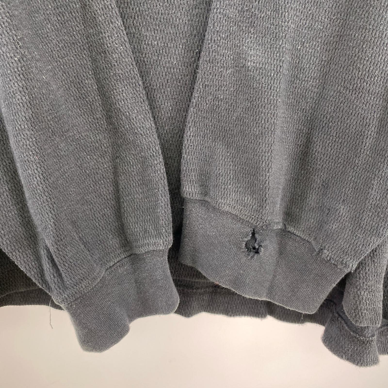 長袖Ｔシャツ サーマルカットソー ブラック