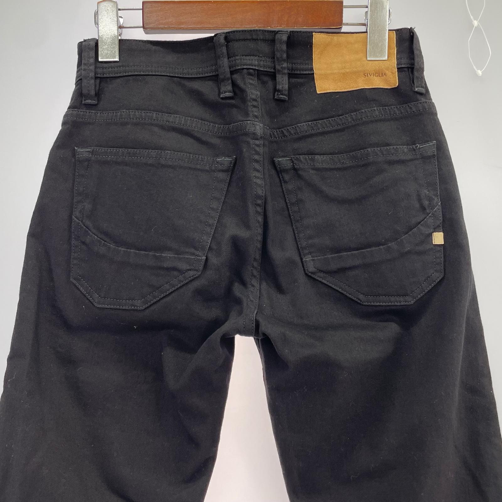 デニムパンツ 28 黒 28 ブラック