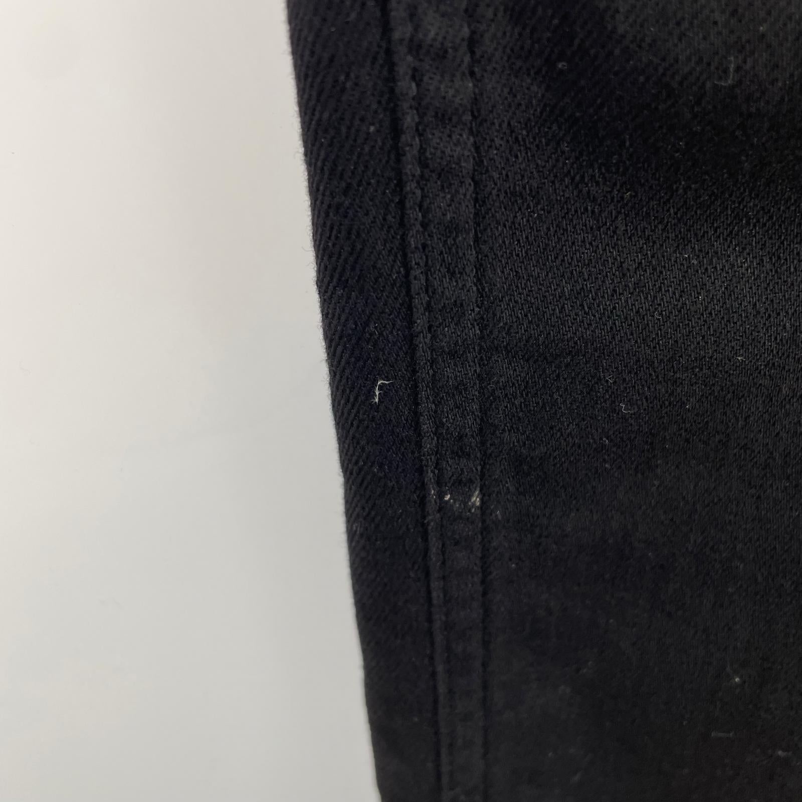 デニムパンツ 28 黒 28 ブラック