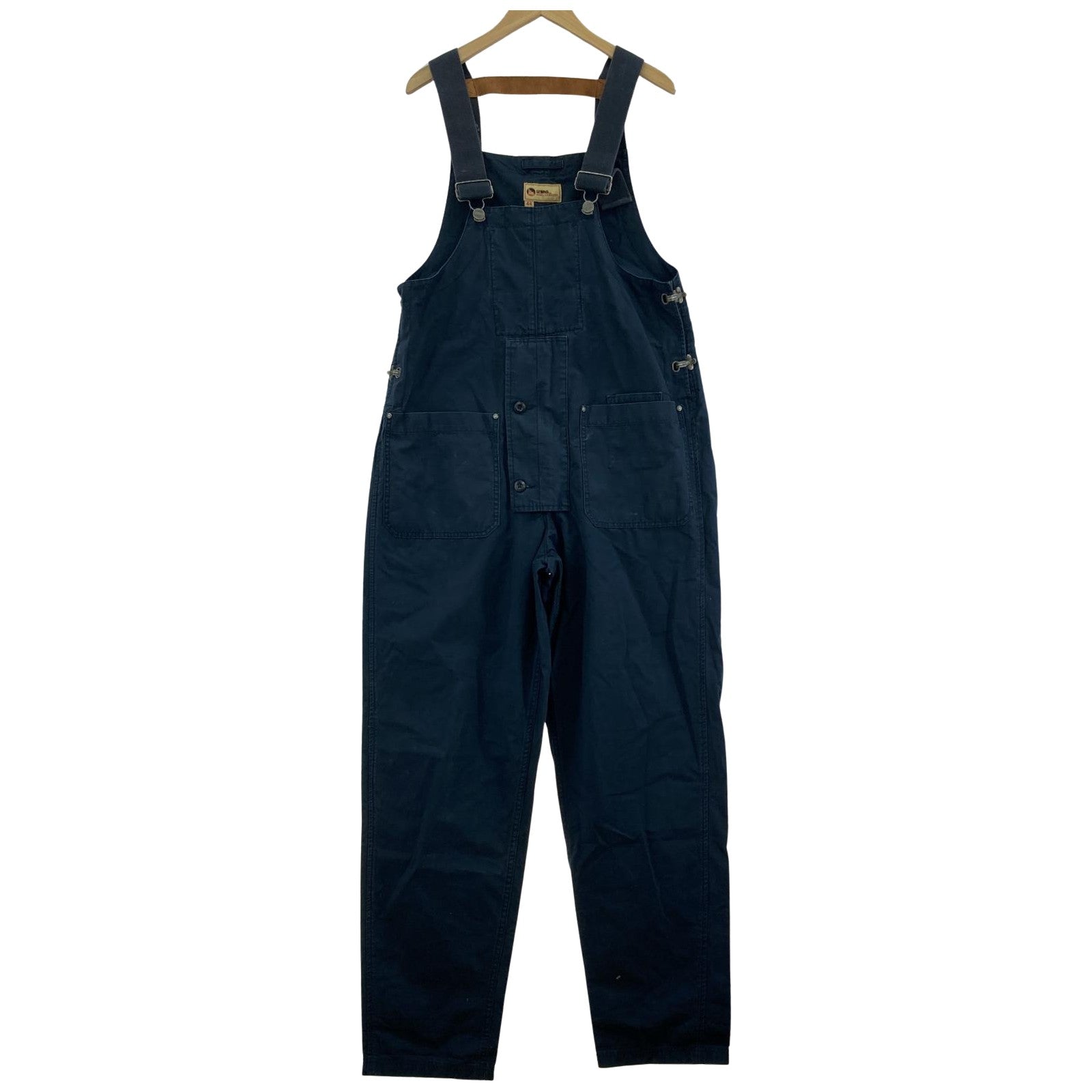 オーバーオール Nigel Cabourn リップストップオーバーオール 44 ネイビー 44 ネイビー