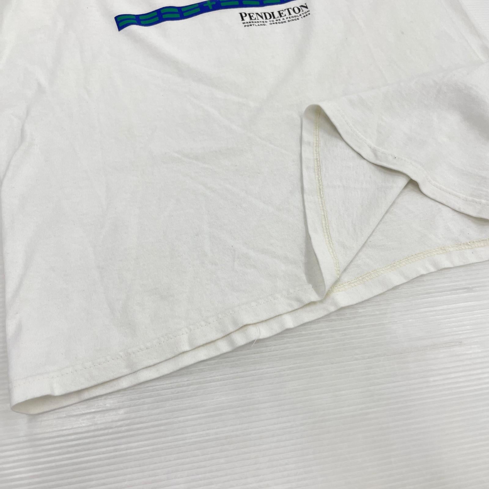半袖Ｔシャツ 90s print tee L L ホワイト