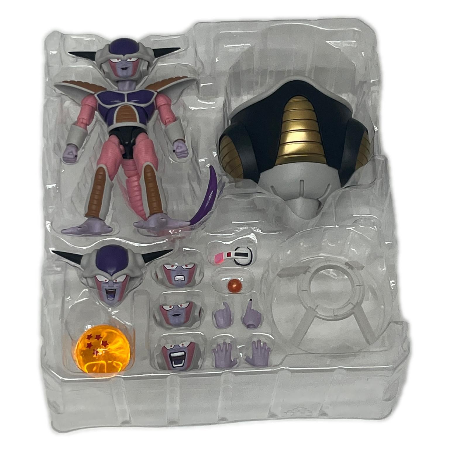 S.H.Figuarts フリーザ第一形態＆フリーザポッド 開封品 ダメージあり ドラゴンボールZ BANDAI フィギュア/グッズ